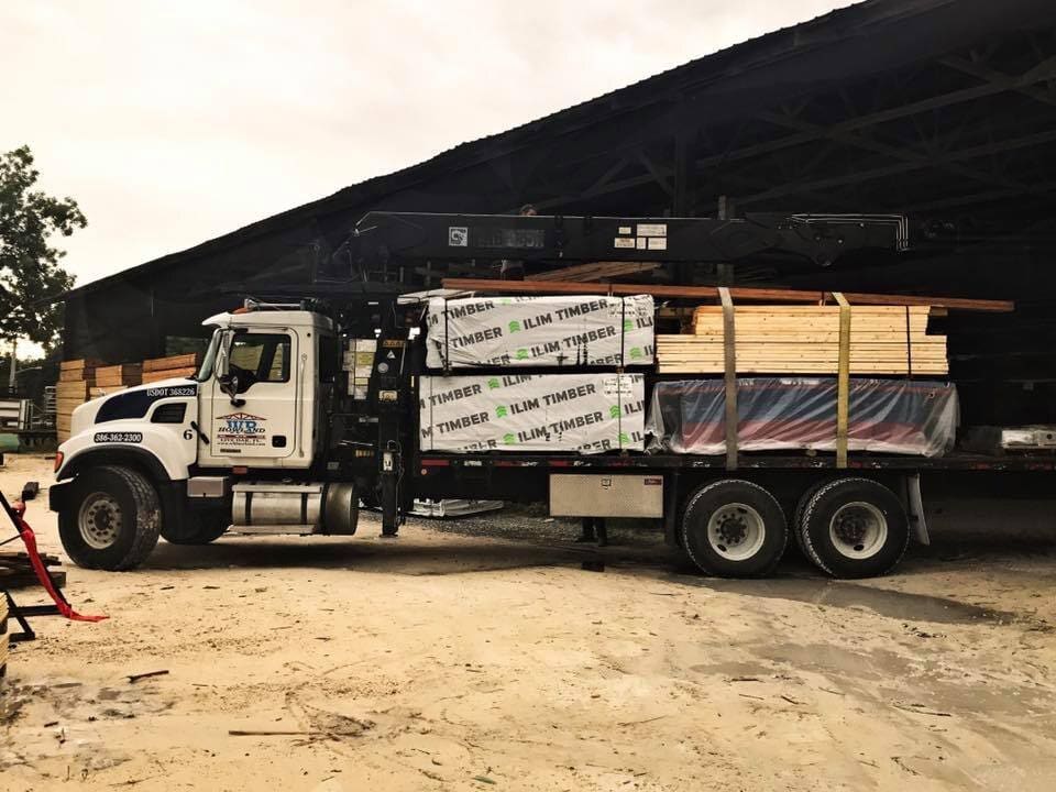 WB Howland lumber and building-supply yard in Live Oak, FL